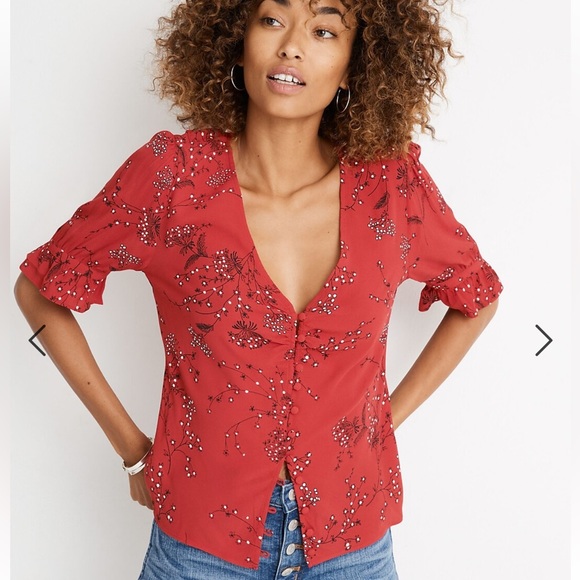 Madewell Tops - Madewell daylight top in windswept floral